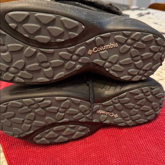 Columbia Women's Black Suede Fur-Trimmed and Cozy Lined Ice Maiden Boots - Picture 4 of 6